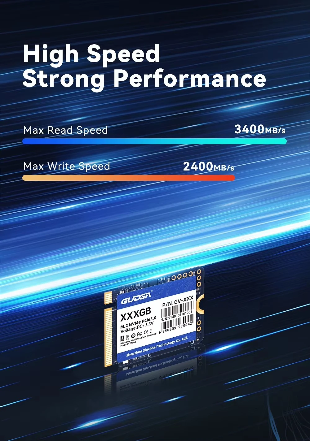 M.2 2230 NVMEB M.2 PCIE 3.0 SSD